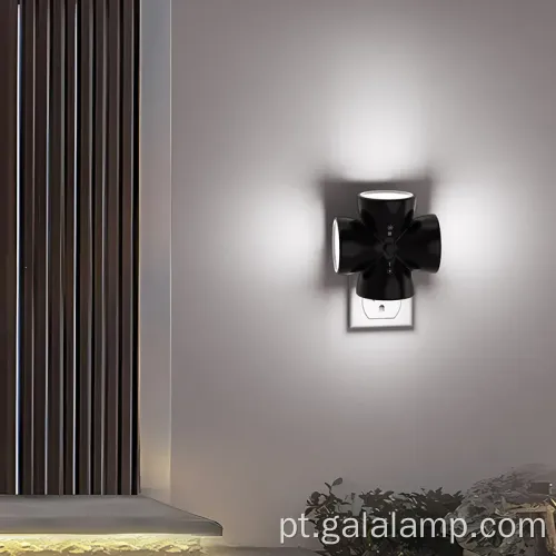 Luzes de parede lideradas contemporâneas para iluminação interior elegante